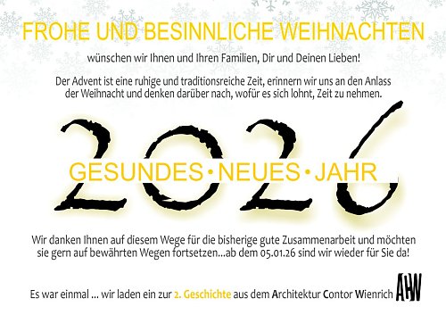 FROHE UND BESINNLICHE WEIHNACHTEN