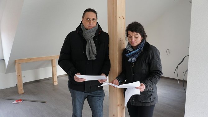 Gemeinsam mit dem Bauherrn die Bau-Aufgabe umsetzen (Foto: Thüringer Allgemeine)